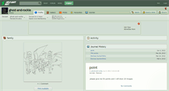 Desktop Screenshot of ghost-and-rockie.deviantart.com