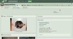 Desktop Screenshot of fuzzyferretalliance.deviantart.com