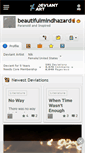 Mobile Screenshot of beautifulmindhazard.deviantart.com