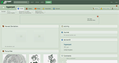 Desktop Screenshot of hyperpot.deviantart.com
