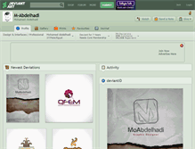 Tablet Screenshot of m-abdelhadi.deviantart.com