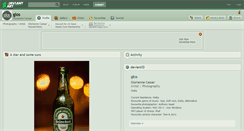 Desktop Screenshot of glos.deviantart.com