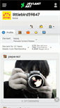 Mobile Screenshot of littlebird59847.deviantart.com