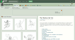 Desktop Screenshot of kenjisartdump.deviantart.com
