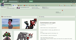 Desktop Screenshot of crosserdog1.deviantart.com