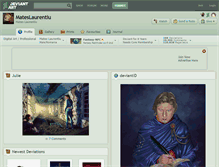 Tablet Screenshot of mateslaurentiu.deviantart.com