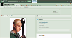 Desktop Screenshot of draco-malfoy-club.deviantart.com