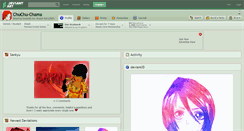 Desktop Screenshot of chuchu-chama.deviantart.com