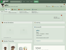 Tablet Screenshot of gdfyc.deviantart.com