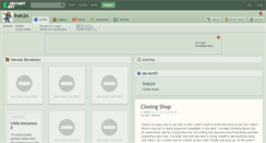 Desktop Screenshot of freh24.deviantart.com
