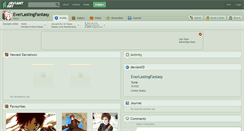 Desktop Screenshot of everlastingfantasy.deviantart.com