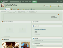 Tablet Screenshot of everlastingfantasy.deviantart.com