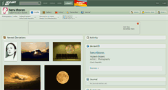 Desktop Screenshot of heru-thoron.deviantart.com