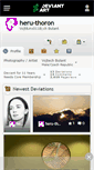 Mobile Screenshot of heru-thoron.deviantart.com