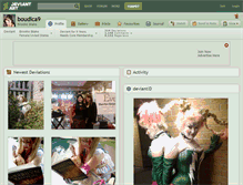 Tablet Screenshot of boudica9.deviantart.com