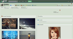 Desktop Screenshot of nyctalus.deviantart.com