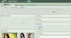 Desktop Screenshot of krennson.deviantart.com