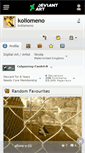 Mobile Screenshot of koliomeno.deviantart.com