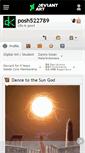 Mobile Screenshot of posh522789.deviantart.com