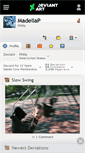 Mobile Screenshot of madellap.deviantart.com