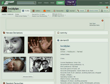 Tablet Screenshot of lwcldylan.deviantart.com