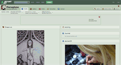 Desktop Screenshot of phersephone.deviantart.com