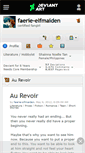 Mobile Screenshot of faerie-elfmaiden.deviantart.com