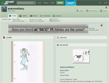 Tablet Screenshot of anarsonslitany.deviantart.com