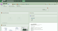 Desktop Screenshot of dark-shit.deviantart.com