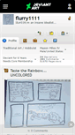 Mobile Screenshot of flurry1111.deviantart.com