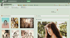 Desktop Screenshot of eylulkoksumer.deviantart.com