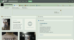 Desktop Screenshot of crushembones.deviantart.com