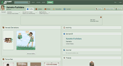 Desktop Screenshot of kameko-fushidara.deviantart.com