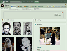 Tablet Screenshot of flee94.deviantart.com