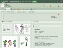 Tablet Screenshot of nekoken.deviantart.com