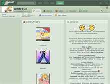 Tablet Screenshot of belukr-fc.deviantart.com