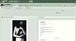 Desktop Screenshot of colinblakley.deviantart.com