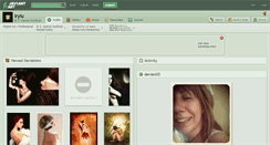 Desktop Screenshot of lryiu.deviantart.com
