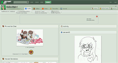 Desktop Screenshot of hollowrain1.deviantart.com
