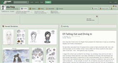 Desktop Screenshot of aka-fang.deviantart.com