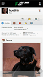 Mobile Screenshot of huetink.deviantart.com