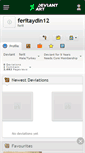 Mobile Screenshot of feritaydin12.deviantart.com