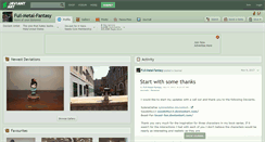 Desktop Screenshot of full-metal-fantasy.deviantart.com