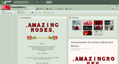 Desktop Screenshot of amazingroses.deviantart.com