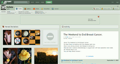 Desktop Screenshot of nodate.deviantart.com
