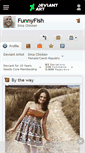 Mobile Screenshot of funnyfish.deviantart.com