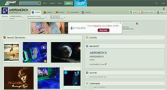 Desktop Screenshot of andromedich.deviantart.com