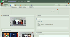 Desktop Screenshot of bl4ck-17.deviantart.com