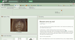 Desktop Screenshot of linksdeity.deviantart.com