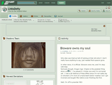 Tablet Screenshot of linksdeity.deviantart.com